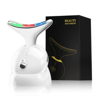 Pansonite Red Light Therapy for Face and NeckRed Light Therapy Wand with 3 ColorFacial Massager Tool for Skin Care3-in-1 Beauty DeviceCold and Hot Face Sculpting Tool